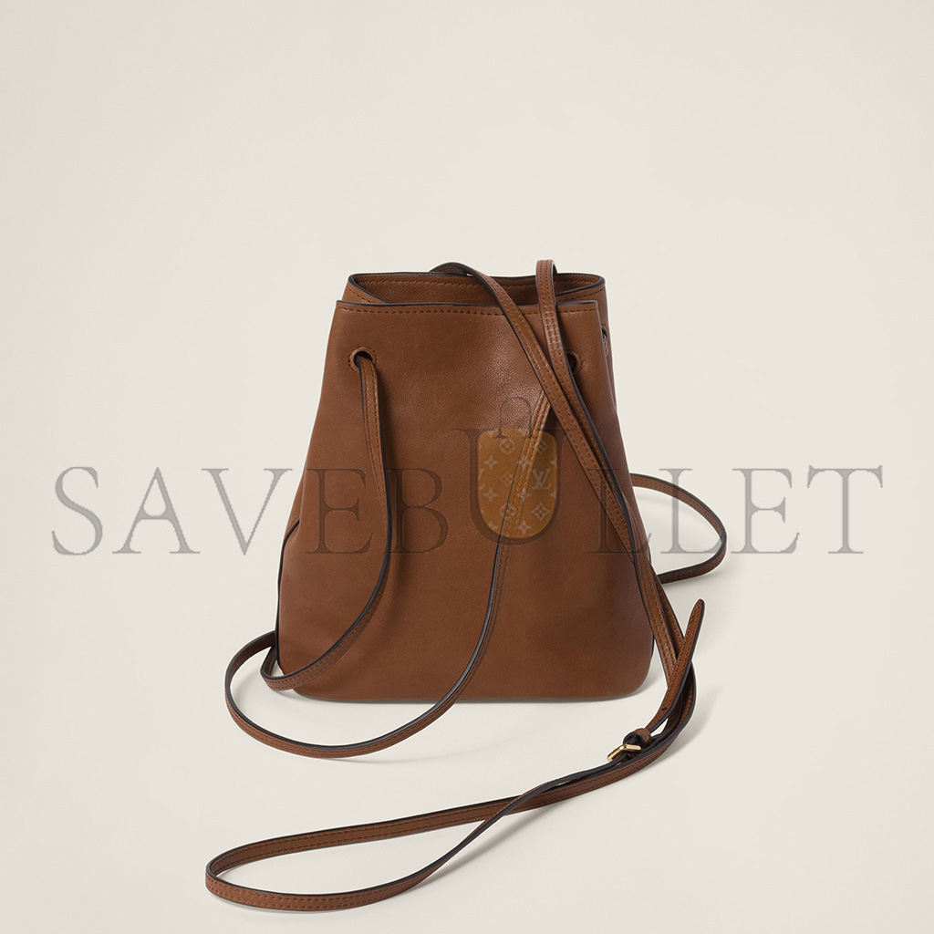 MIU MIU NAPPA LEATHER MINI-BAG 5NF460 (17*14*6cm) MIU MIU NAPPA LEATHER MINI-BAG 5NF460 (17*14*6cm)
